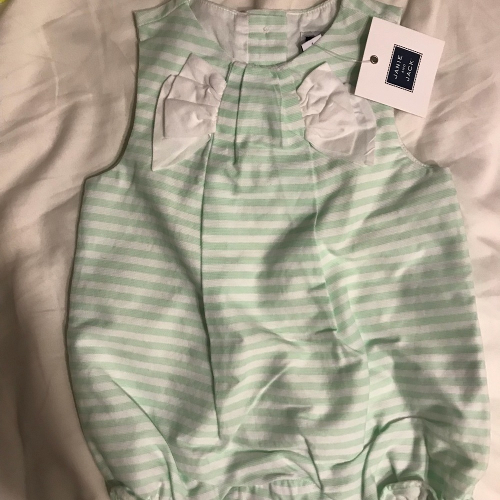 NWT Janie and Jack Romper- 3-6 months